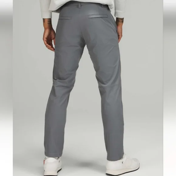 Lululemon Commission Classic Pant Warpstreme Asphalt Grey 36"×30.5"